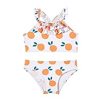 Girls Swimming Suits 8 10 Prints Swimsuit Sport Bikini Set Swimwear Bathing Suit Children's Swimsuit with 5t