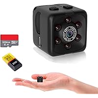 Mini Camera Include 1000G SD Card, Extreme PRO 1TB microSD with Adapter, for Home Security Camera Nanny Cam Baby Monitor Home Security Camera