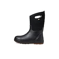 BOGS Classic II Snow Boot, Black, 6 US Unisex Big Kid