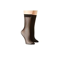 Natori Women's -758 Trouser Socks - 2 Pack, NAT, Black, O/S