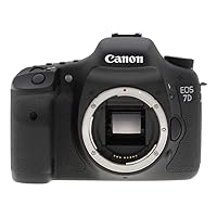 Canon EOS 7D 18 MP CMOS Digital SLR Camera Body Only (Renewed)