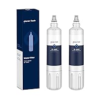GLACIER FRESH 4204490 Water Filter Replacement for Sub-Zero 4204490, 4290510, 9030868 Refrigerator Water Filter, 2 Pack