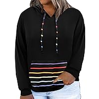 RITERA Plus Size Hoodies For Women Casual Sweatshirt Fall Winter Long Sleeve Oversize Pullover Tops