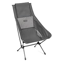 Helinox Chair Two Ultralight, High-Back, Collapsible Camping Chair, Charcoal
