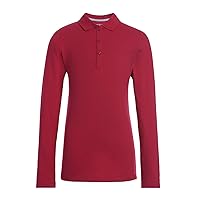 Tommy Hilfiger Long Sleeve Fit Stretch Pique Polo Shirt School Uni M Clothes Boys