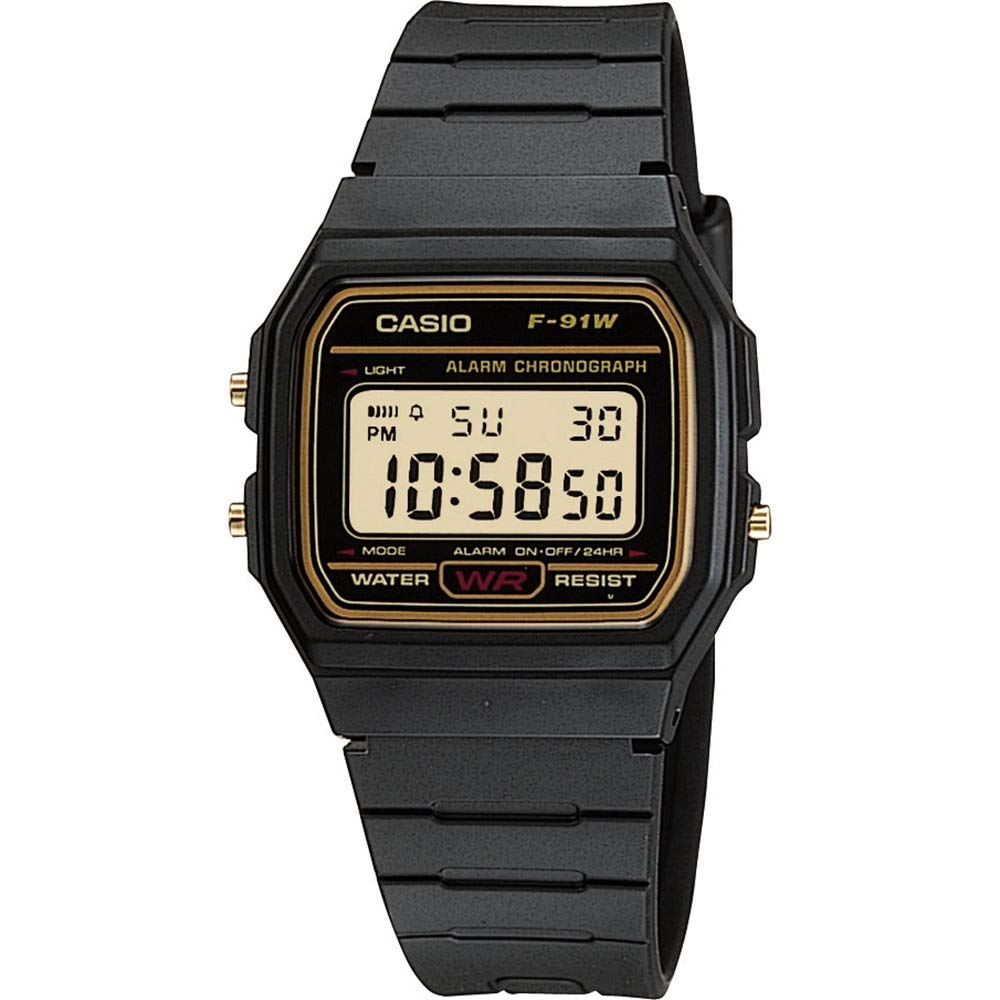 Casio Unisex Digital Casual Quartz Watch F-91WG-9Q