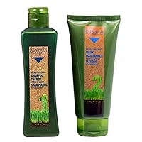 Salerm Biokera Natura Moisturizing Shampoo 10.8oz & Mask 7.1oz 