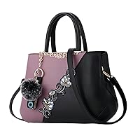 haipky Women Handbag Top Handle Elegant Embroidery Shoulder Bags Classic Shopper Ladies Crossbody Handbags