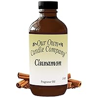 Our Own Candle Company - Cinnamon Scented, Premium Grade Home Fragrance Oil for Diffusers (2oz, 3 Pack)