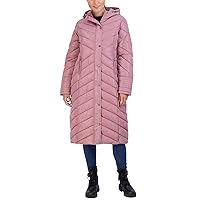 Madden Girl Women’s Winter Jacket – Long Length Quilted Maxi Puffer Parka Coat (S-3X)