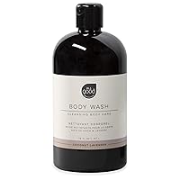 All Good Moisturizing Body Wash for Men & Women - Calendula, Lavender Oil, Coconut Oil & other Essential Oils - Relaxing, Gentle & Nourishing Body Cleanser - Made in USA - 16oz (Coconut Lavender)