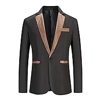 Weird Tuxedo Color Single Breasted Casual Small Suit with Slit Wedding Banquet Men's Suit 3 Piece Slim Fit Suits