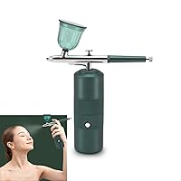 Gugxiom Oxygen Facial Portable Airbrush, Portable Oxygen Machine for Facials, Rechargeable 1000mAh Face Mister for Deep Hydration, with 10mL and 20mL Liquid Cup
