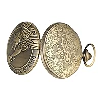 Statue of Liberty Pocket Watch Quartz Movement Pocket Wedding Favours for Guests Party Gifts Vintage Pocket Watches Chain Pocket Watch Bandanas Alloy Material Miss Chained Necklace