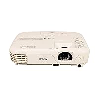 Epson Home Cinema 500 3LCD Projector 2600 ANSI Home Theater HD HDMI, Bundle Remote Control Power Cable HDMI Cable