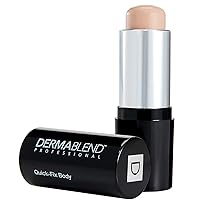 Quick-Fix Body Makeup Full Coverage Foundation Stick, Water-Resistant Body Concealer for Imperfections & Tattoos, 0.42 Oz