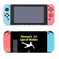 Newton's First Law of Motion Fashion Separable Case Compatible with Switch Anti-Scratch Dockable Hard Cover Grip Protective Shell