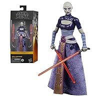 STAR WARS The Black Series Asajj Ventress Toy 6-Inch Scale The Clone Wars Collectible Action Figure, Toys for Kids Ages 4 and Up