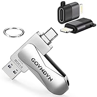 512GB Photo-Stick-for-iPhone-15 Plus Lightning to USB C Adapter for All Devices iPhone 14/13/12/11/X, iPad Android Phone MacBook PC