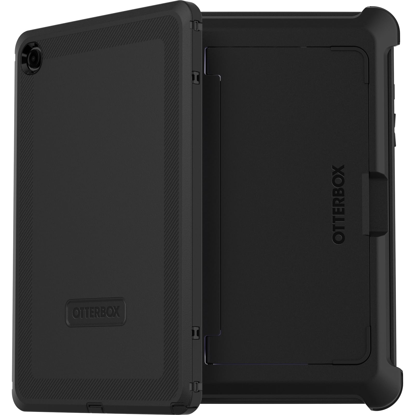 OtterBox Defender Series case for Samsung Galaxy Tab A9+ - Black (Single Unit Ships in polybag, Ideal for Business customers)