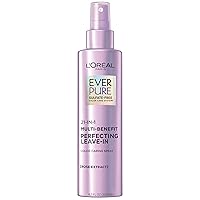 L’Oréal Paris Sulfate Free Moisture 21-in-1 Leave-In Conditioner for Dry Hair, EverPure, 6.8 fl oz (Packaging May Vary)