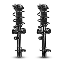 Front Left & Right Side Struts w/Coil Springs Shock Absorbers for 2007-2014 CR-V Replace for 1333365L 1333365R 11605 11606 282491 272491 (Set of 2)
