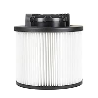 DEWALT DXVC4001 Cartridge Filter Replacement Fit for 4-5 Gallon Wet/Dry Vacuum Cleaners DXV04T, DXV05P, DXV05S, DXV08S, DXV06G