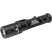 E2T-MV Tactician High-Output LED Flashlight with Maxvision, Black