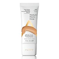 Smart Shade Anti-Aging Skintone Matching Makeup, Hypoallergenic, Cruelty Free, Oil Free, -Fragrance Free, Dermatologist Tested Foundation with SPF 20, 1oz