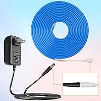 32.8FT Flexible LED Strip IP67 Waterproof Sign Neon Light Silicone Tube (24V, Blue)