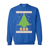 City Shirts Elements Xmas Tree Science Ugly Christmas Funny DT Novelty Crewneck Sweatshirt