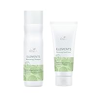 Wella Professionals Elements Renewing Shampoo & Conditioner Set, Sulfate & Silicone Free, Instant Detangling, For All Hair Types, Retail Sizes