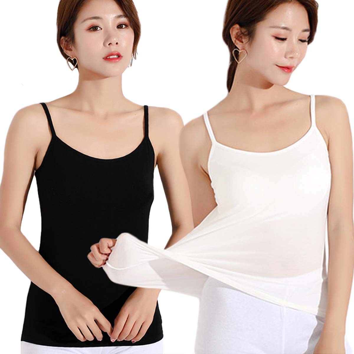 Cool sensation camisole with cups