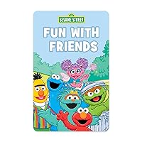 Yoto Sesame Street: Fun with Friends – Kids Audio Card for Use with Yoto Player & Mini All-in-1 Audio Player, Educational Screen-Free Listening with Fun Stories for Playtime Bedtime & Travel, Ages 3+