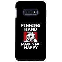 Galaxy S10e Arm Wrestling Pinning Hand Makes Me Happy Arm Wrestler Case