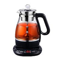 Kettles,Tea Kettle 1L Automatic Kettle for Boiliwater Tea Cookipot Household Glass Preservipot Multi Cooker Teapot