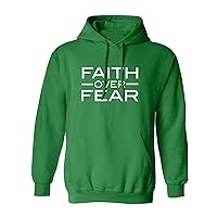 zerogravitee Faith over Fear Adult Hooded Sweatshirt