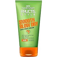Fructis Style Smooth Blow Dry Anti-Frizz Cream, 5.1 fl. oz. (Pack of 2)