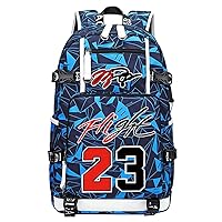 Basketball Player J-ordan Number 23 Multifunction Backpack Travel Daypacks Fans Bag For Men Women (Style 13)