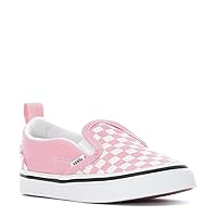 Vans Slip-ON V (Checkerboard) Powder Pink/True White Size Toddler Size 5