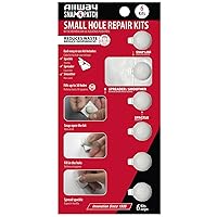 ALLWAY SNP6 Small Hole Filler Repair Kit Multipack, Includes 6 Pods