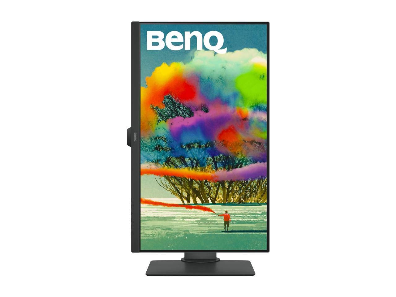 BenQ 27” 2K QHD Monitor, Commercial/Graphics Design, Video Editing (PD2705Q), 100% sRGB, HDR, Grey, 27