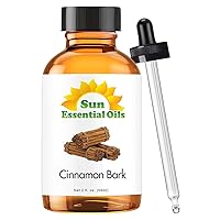 Sun Essential Oils 2oz - Cinnamon Bark Essential Oil - 2 Fluid Ounces