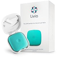 Menstrual Pain Relief Device, Blue-Green - The Off Switch for Period Pain - Portable Unit with Stick-on Pads for Period Cramps - Rechargeable - Up to 12 Hours Battery Life - Complete Kit