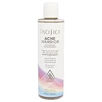Pacifica Beauty, Acne Warrior Clearing Astringent, Salicylic Acid, Niacinamide, Witch Hazel, Cucumber, Face Toner, Oily/Acne Prone Skin, Paraben Free, Sulfate Free, Vegan & Cruelty-Free