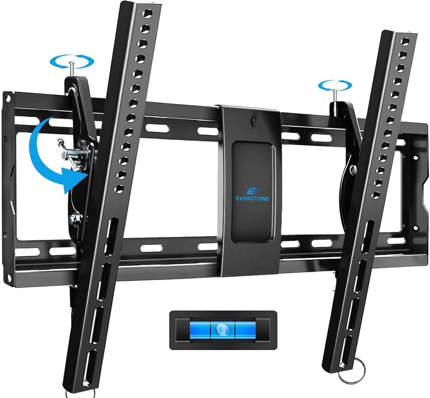 Everstone Adjustable Tilt TV Wall Mount Bracket for Most 32-90 Inch LED,LCD,OLED,Plasma Flat Screen,Curved TVs,Low Profile,Up to VESA 600x400 and 165 lbs,Fits 16