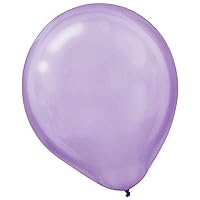Lavender Pearl Latex Balloons - 12