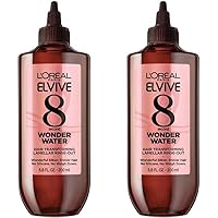 L’Oreal Paris Elvive 8 Second Wonder Water Lamellar, Rinse out Moisturizing Hair Treatment for Silky, Shiny Looking Hair, 6.8 FL; Oz (Pack of 2)