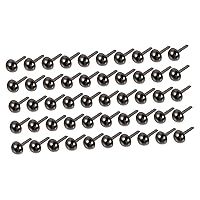 NUOBESTY 50pcs Mushroom Nails with Two Feet Crafts DIY Accessories Suitcase Rivets Mini Nails Handmade Accessories Brads Claw Nails DIY Craft Mini Brads Mini Claw Brads Fasteners Brads