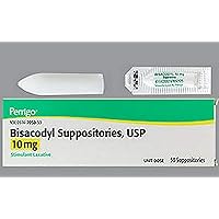 Supppositories 10 Mg (Generic Dulcolax) - 50 Each